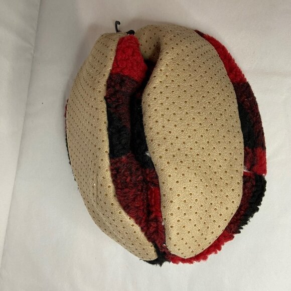 Kooba Women's Buffalo Plaid Slipper Socks - One Size Fits Most - NWT - Picture 3 of 3